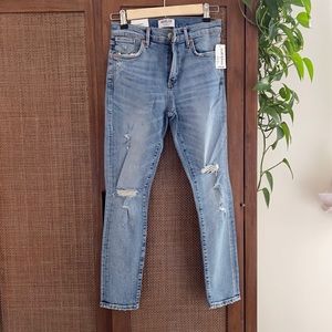 Agolde Sophie high rise skinny crop size 25
